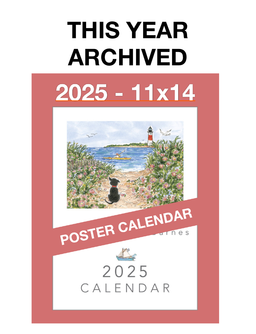 * 2025 * - 11 x 14 Susan Wallace Barnes 2025 * POSTER * Calendar