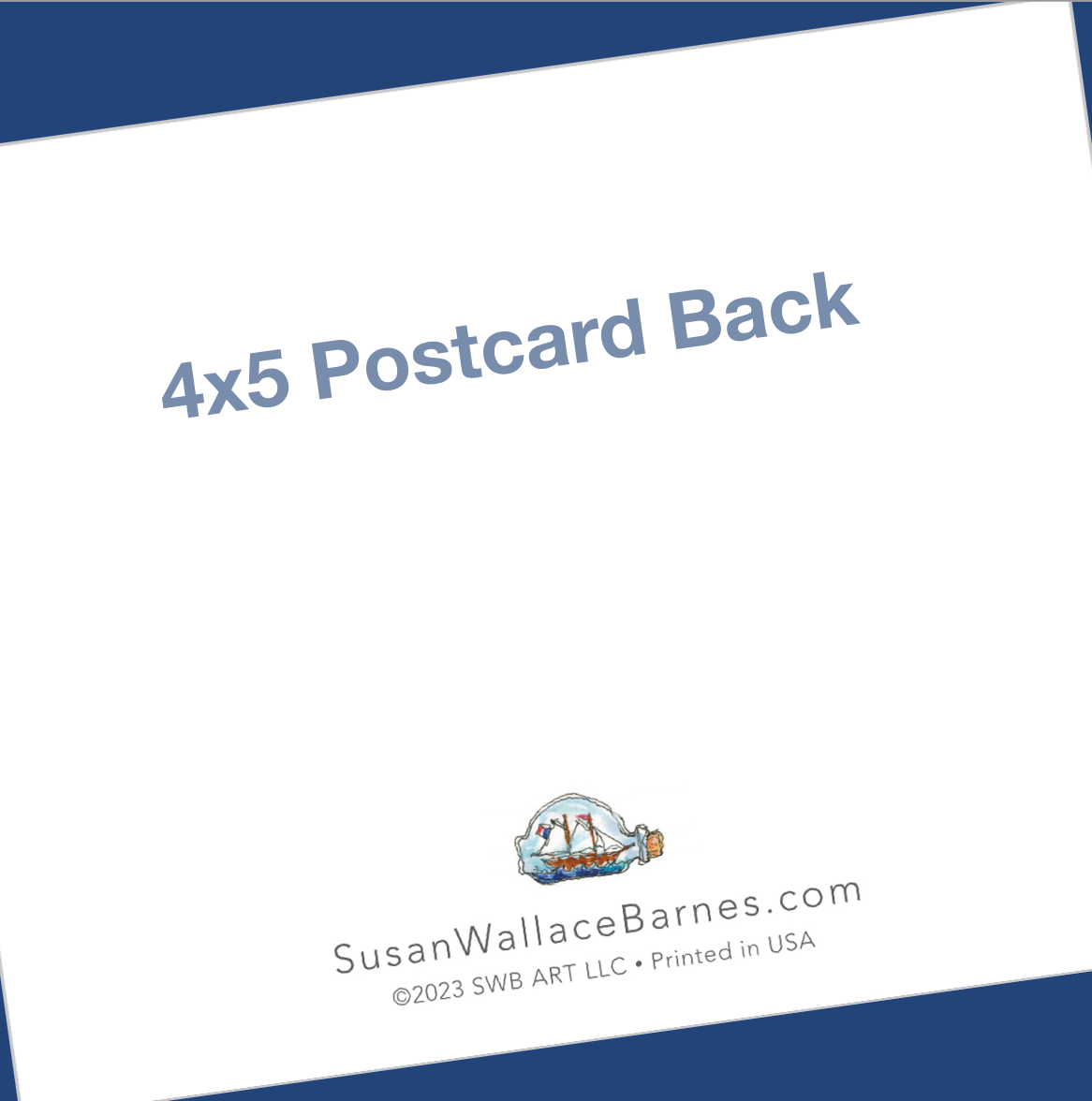 FEBRUARY 2024 4x5 Postcards with Envelopes - SET OF 10