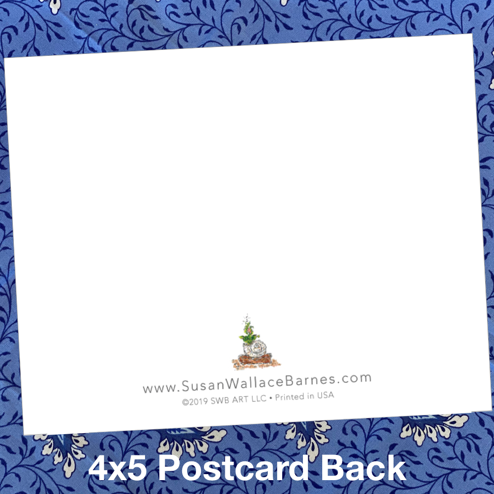 DECEMBER 2020 4x5 Postcards with Envelopes - SET OF 10