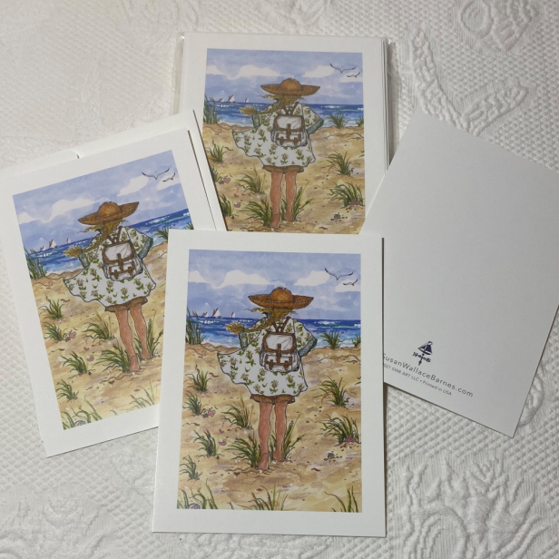 CAPE COD STROLL 5x7 Postcards with Envelopes - SET OF 10