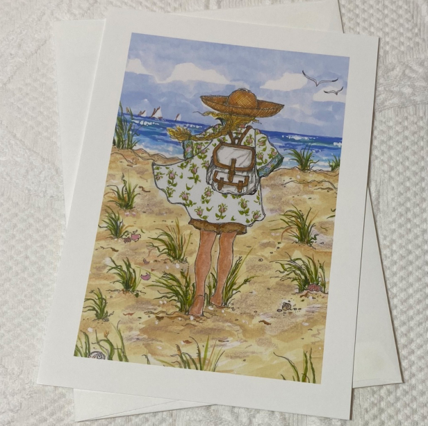 CAPE COD STROLL 5x7 Postcards with Envelopes - SET OF 10