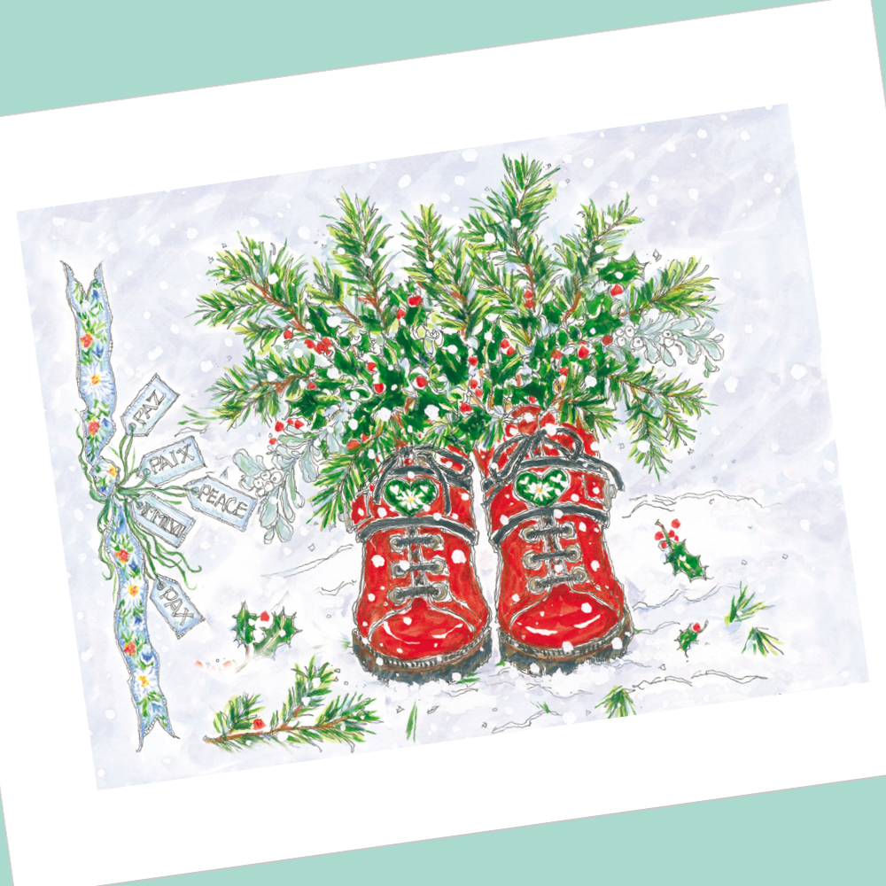 DECEMBER 2023 4x5 Postcards with Envelopes - SET OF 10