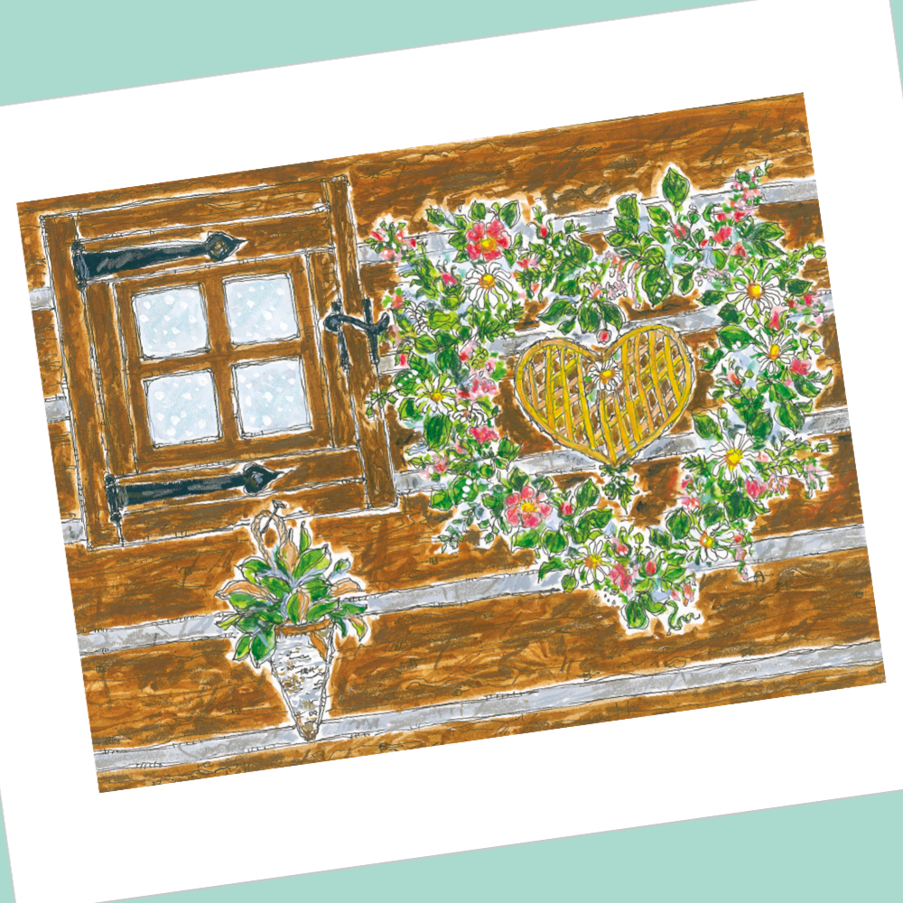 FEBRUARY 2023 4x5 Postcards with Envelopes - SET OF 10