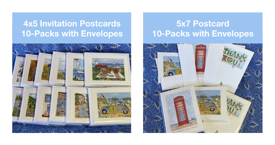 NEW Greeting Cards and Postcard Packs Available!