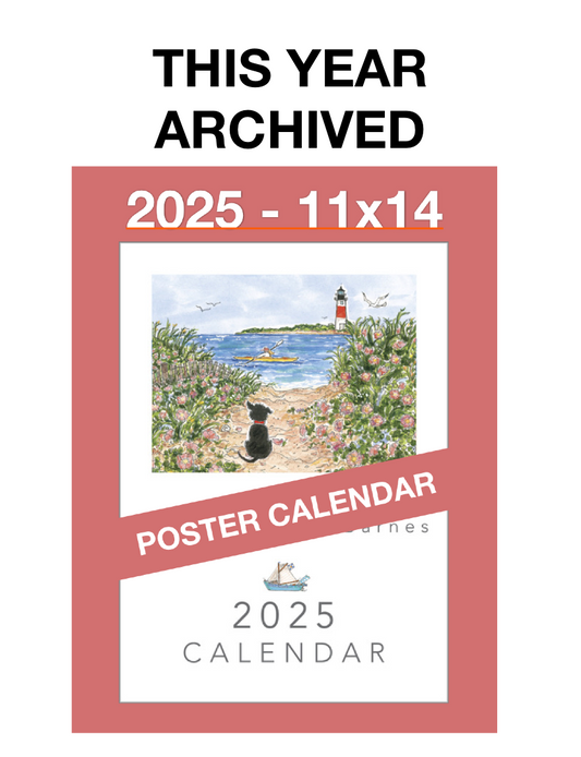 * 2025 * - 11 x 14 Susan Wallace Barnes 2025 * POSTER * Calendar