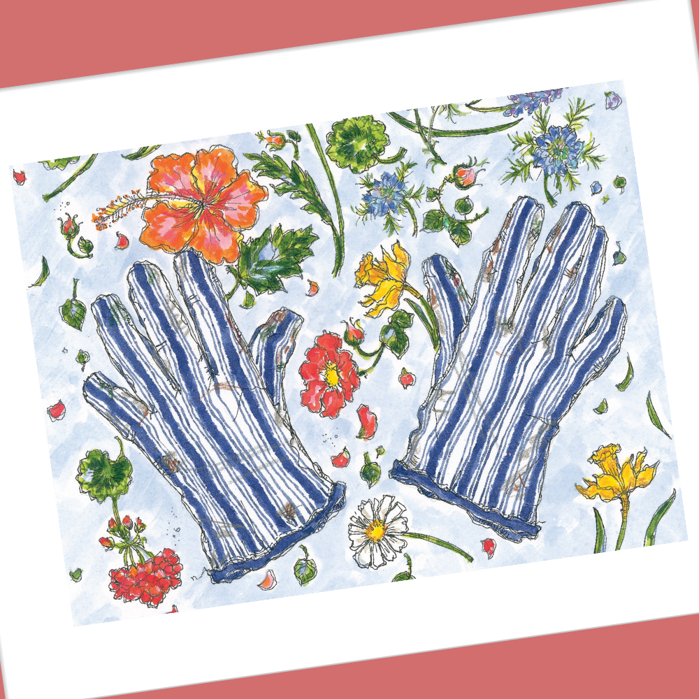 APRIL 2025 4x5 Postcards with Envelopes - SET OF 10