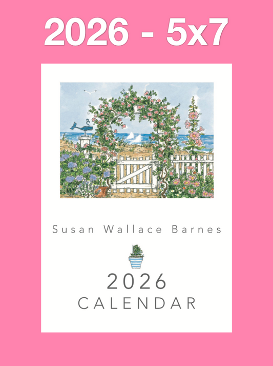 * 2026 * - 5 x 7 Susan Wallace Barnes 2026 Calendar