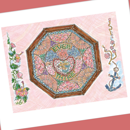 FEBRUARY 2025 4x5 Postcards with Envelopes - SET OF 10