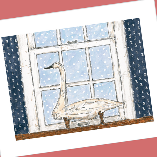 JANUARY 2025 4x5 Postcards with Envelopes - SET OF 10