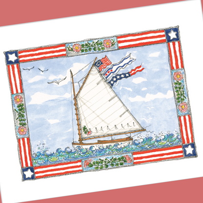 JULY 2025 4x5 Postcards with Envelopes - SET OF 10