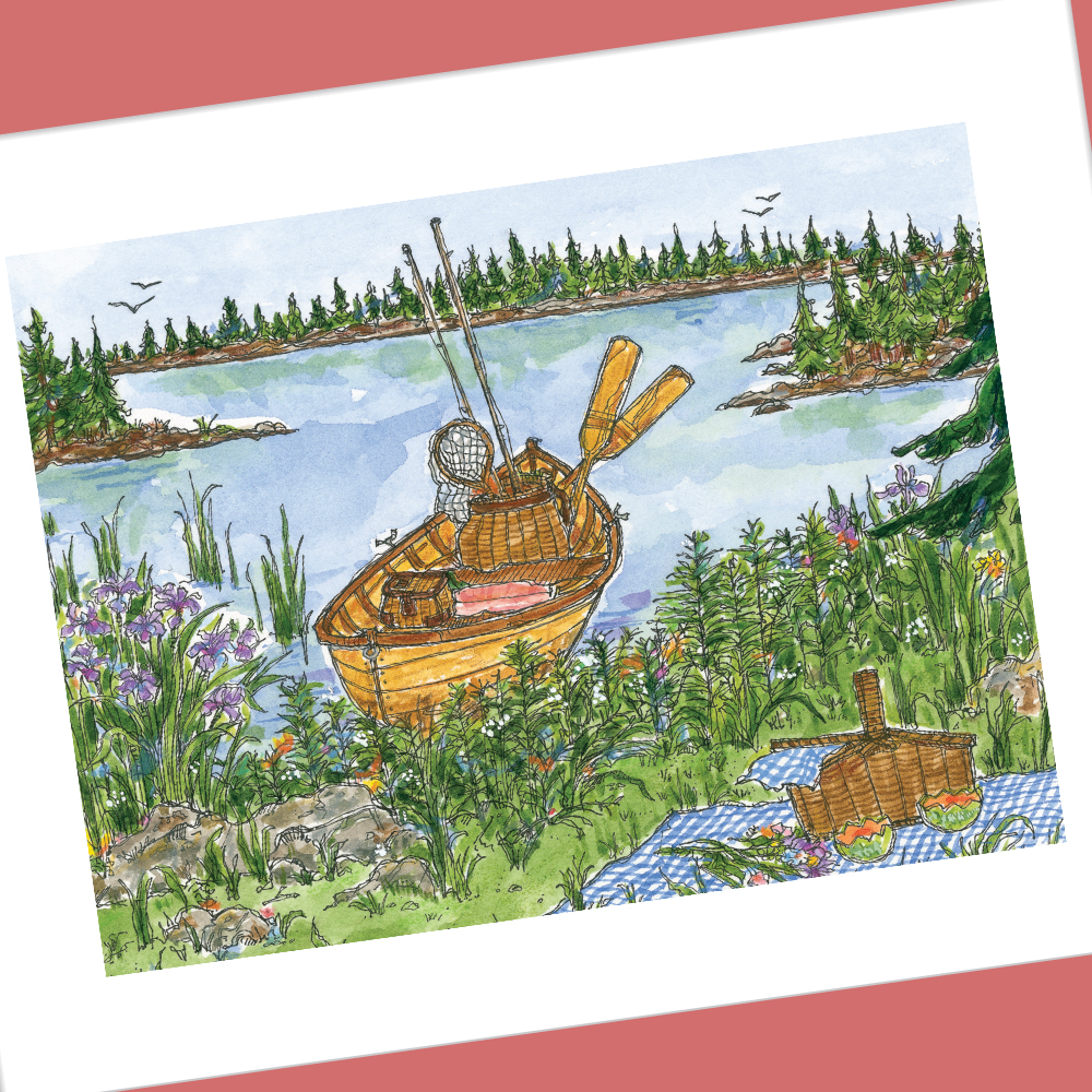 SEPTEMBER 2025 4x5 Postcards with Envelopes - SET OF 10