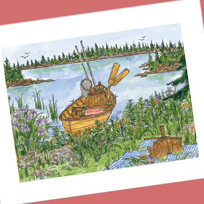 SEPTEMBER 2025 4x5 Postcards with Envelopes - SET OF 10