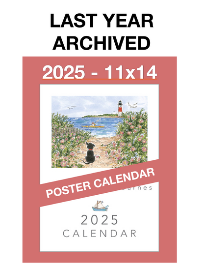 2025 * - 11 x 14 Susan Wallace Barnes 2025 * POSTER * Calendar