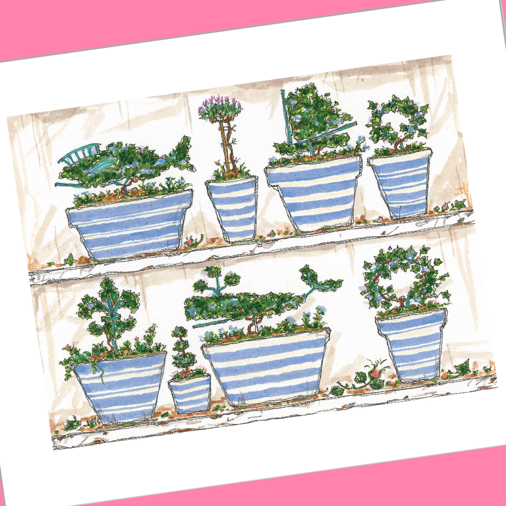 APRIL 2026 4x5 INVITATION POSTCARDS with Envelopes - SET OF 12