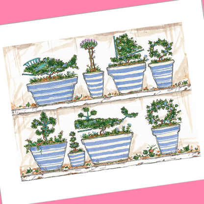 APRIL 2026 4x5 INVITATION POSTCARDS with Envelopes - SET OF 12