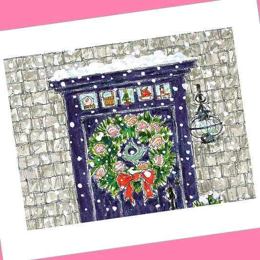 DECEMBER 2026 4x5 INVITATION POSTCARDS with Envelopes - SET OF 12