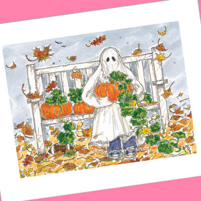 OCTOBER 2026 4x5 INVITATION POSTCARDS with Envelopes - SET OF 12