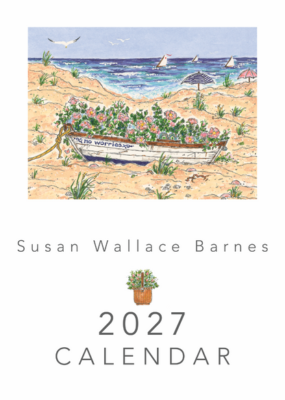 * 2027 * - 5 x 7 Susan Wallace Barnes 2027 Calendar