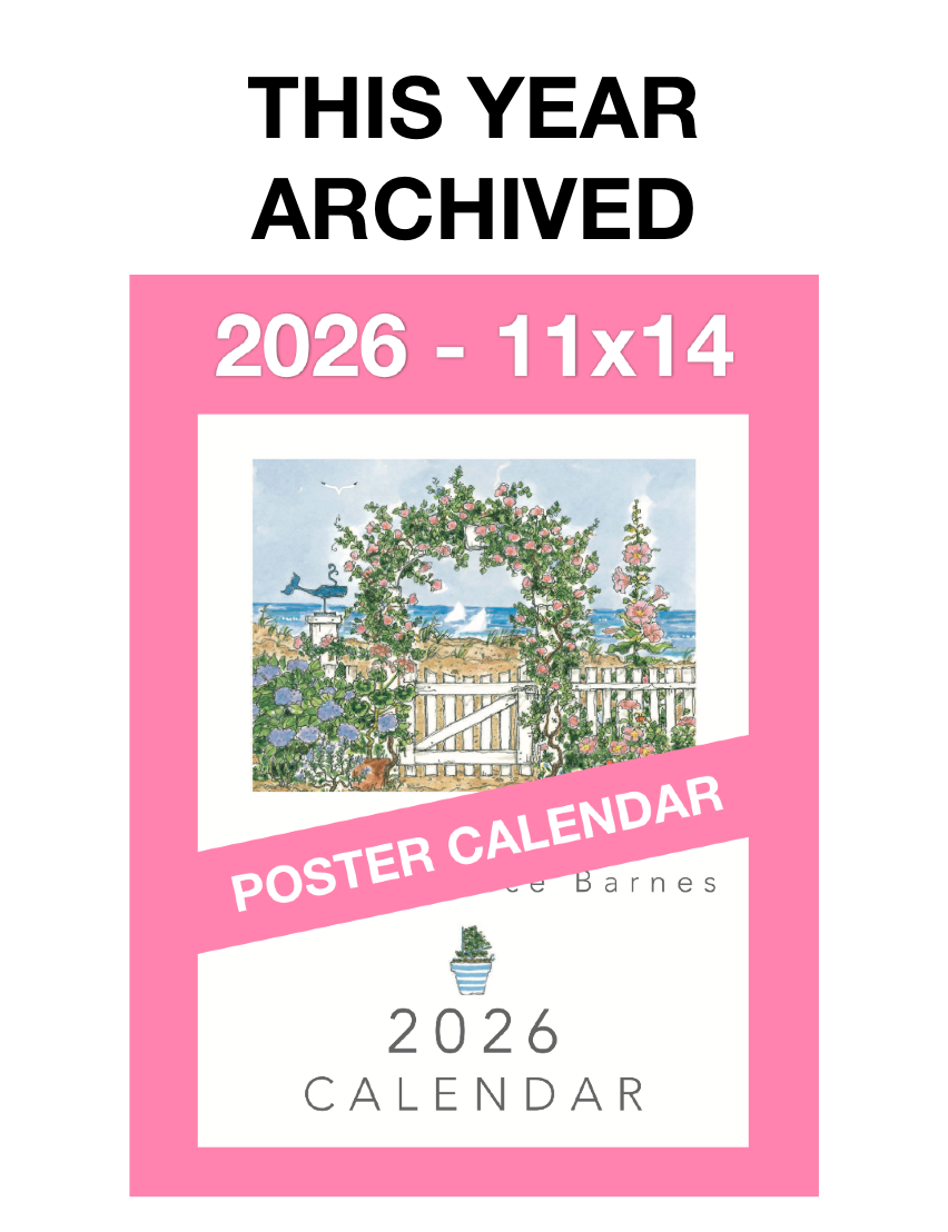 * 2026 * - 11 x 14 Susan Wallace Barnes 2026 * POSTER * Calendar