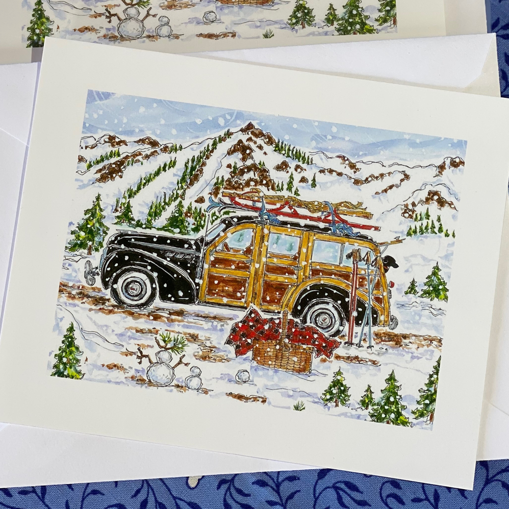 DECEMBER 2020 4x5 Postcards with Envelopes - SET OF 10