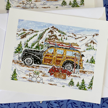 DECEMBER 2020 4x5 Postcards with Envelopes - SET OF 10