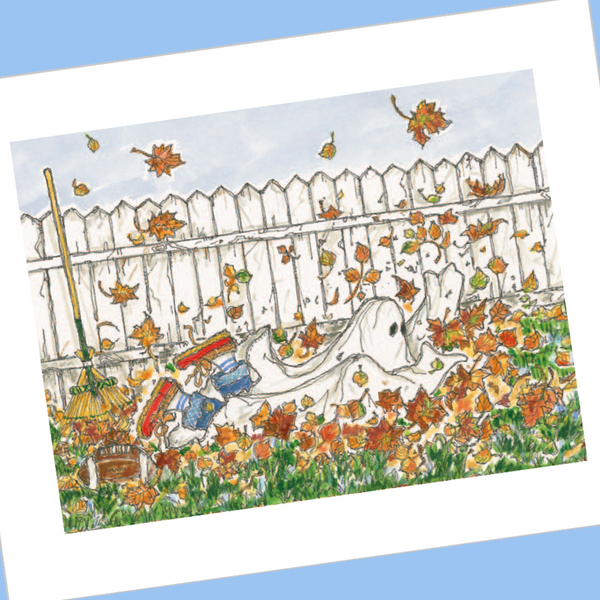 OCTOBER 2021 4x5 Postcards with Envelopes - SET OF 10