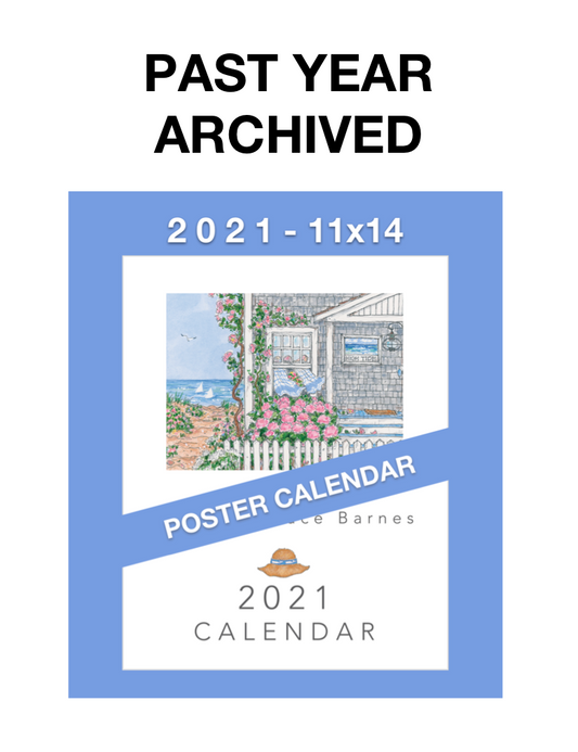 * 2021 * - 11 x 14 Susan Wallace Barnes 2021 * POSTER * Calendar