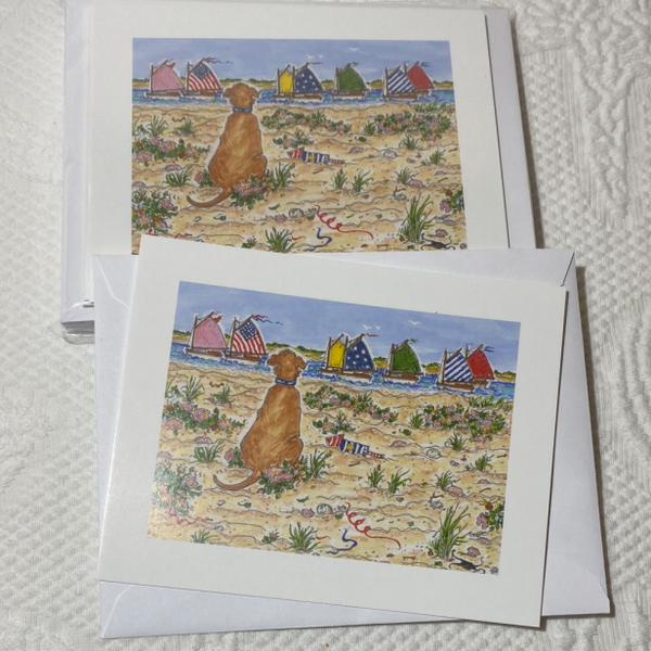 JULY 2022 4x5 Postcards with Envelopes - SET OF 10
