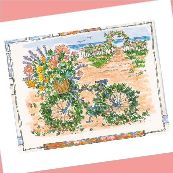 APRIL 2022 4x5 Postcards with Envelopes - SET OF 10