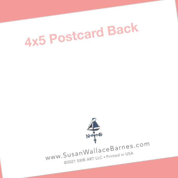 APRIL 2022 4x5 Postcards with Envelopes - SET OF 10