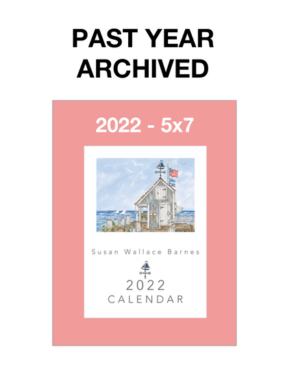 * 2022 * - 5 x 7 Susan Wallace Barnes 2022 Calendar