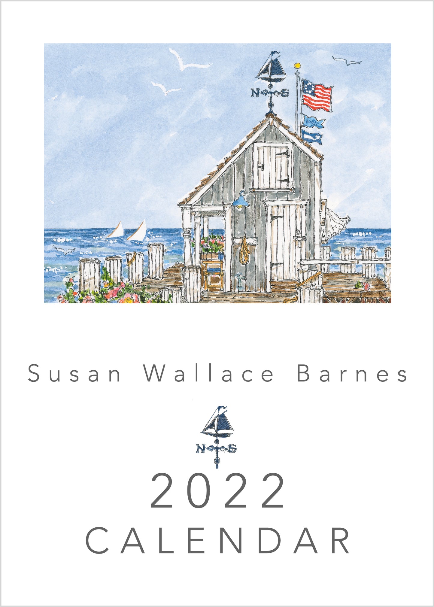 * 2022 * - 11 x 14 Susan Wallace Barnes 2022 * POSTER * Calendar