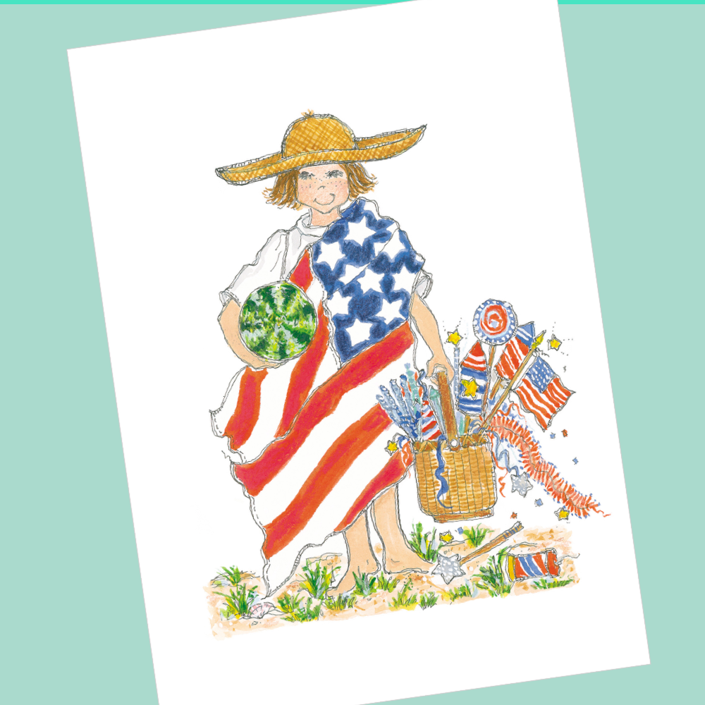 CELEBRATE 5x7 Postcards with Envelopes - SET OF 10