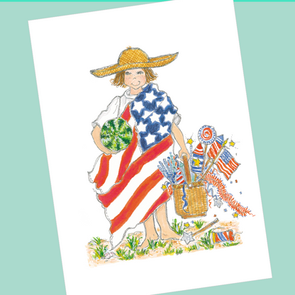 CELEBRATE 5x7 Postcards with Envelopes - SET OF 10