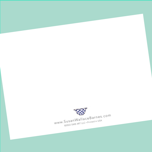 SOFT SUMMER BREEZE 5x7 Postcards with Envelopes - SET OF 10