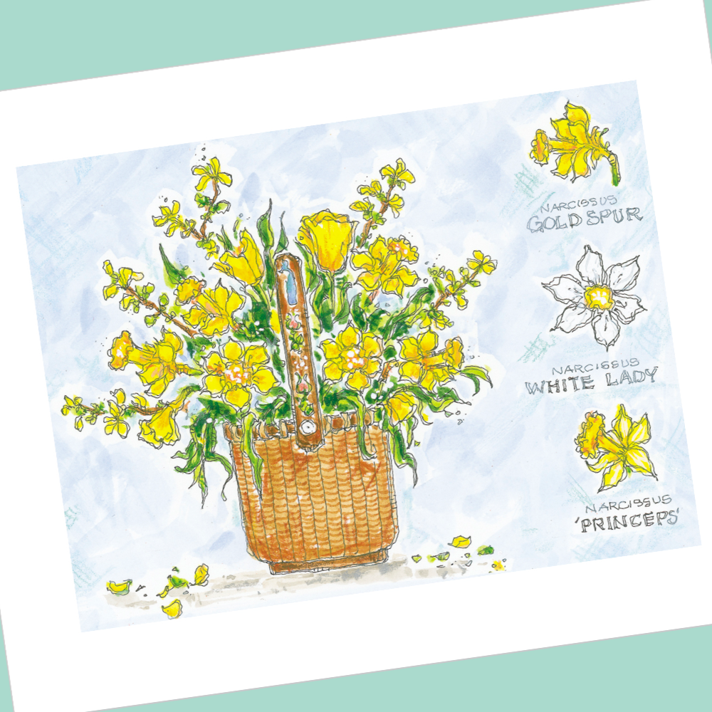 APRIL 2023 4x5 Postcards with Envelopes - SET OF 10