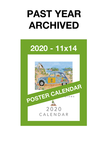 * 2020 * - 11 x 14 Susan Wallace Barnes 2020 * POSTER * Calendar