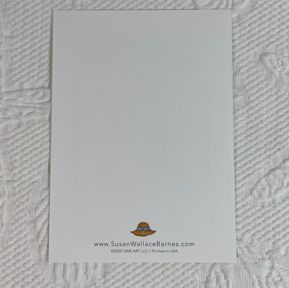 THANK YOU QUARTERBOARD 5x7 Postcards with Envelopes - SET OF 10