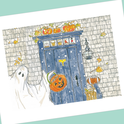 OCTOBER 2023 4x5 Postcards with Envelopes - SET OF 10