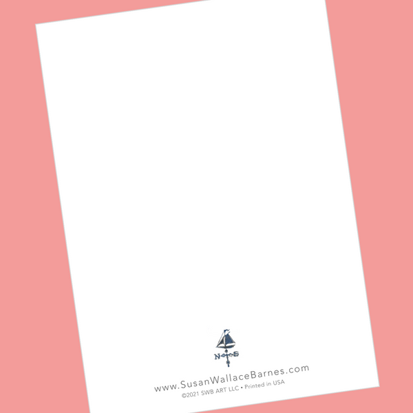 THANK YOU (Flower Basket) 5x7 Postcards with Envelopes - SET OF 10