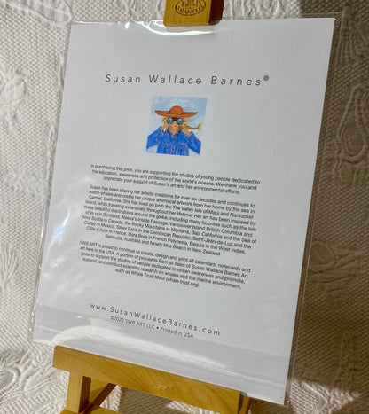 "BREATHE" Signed Giclée (Vertical)