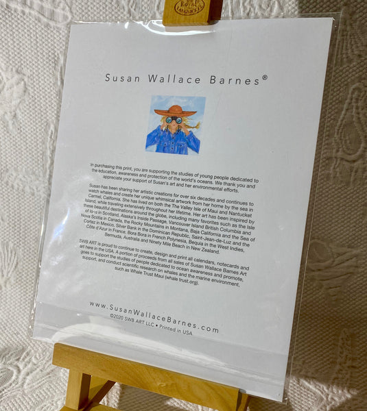 "BREATHE" Signed Giclée (Vertical)