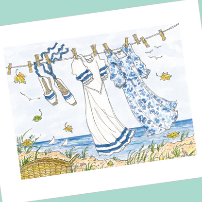 SEPTEMBER 2023 4x5 Postcards with Envelopes - SET OF 10