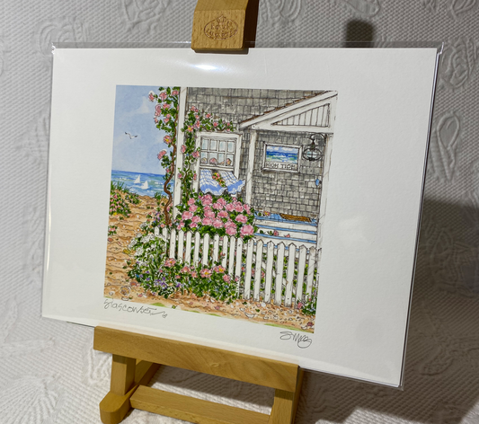 "Siasconset High Tide" Signed Giclée (Horizontal)