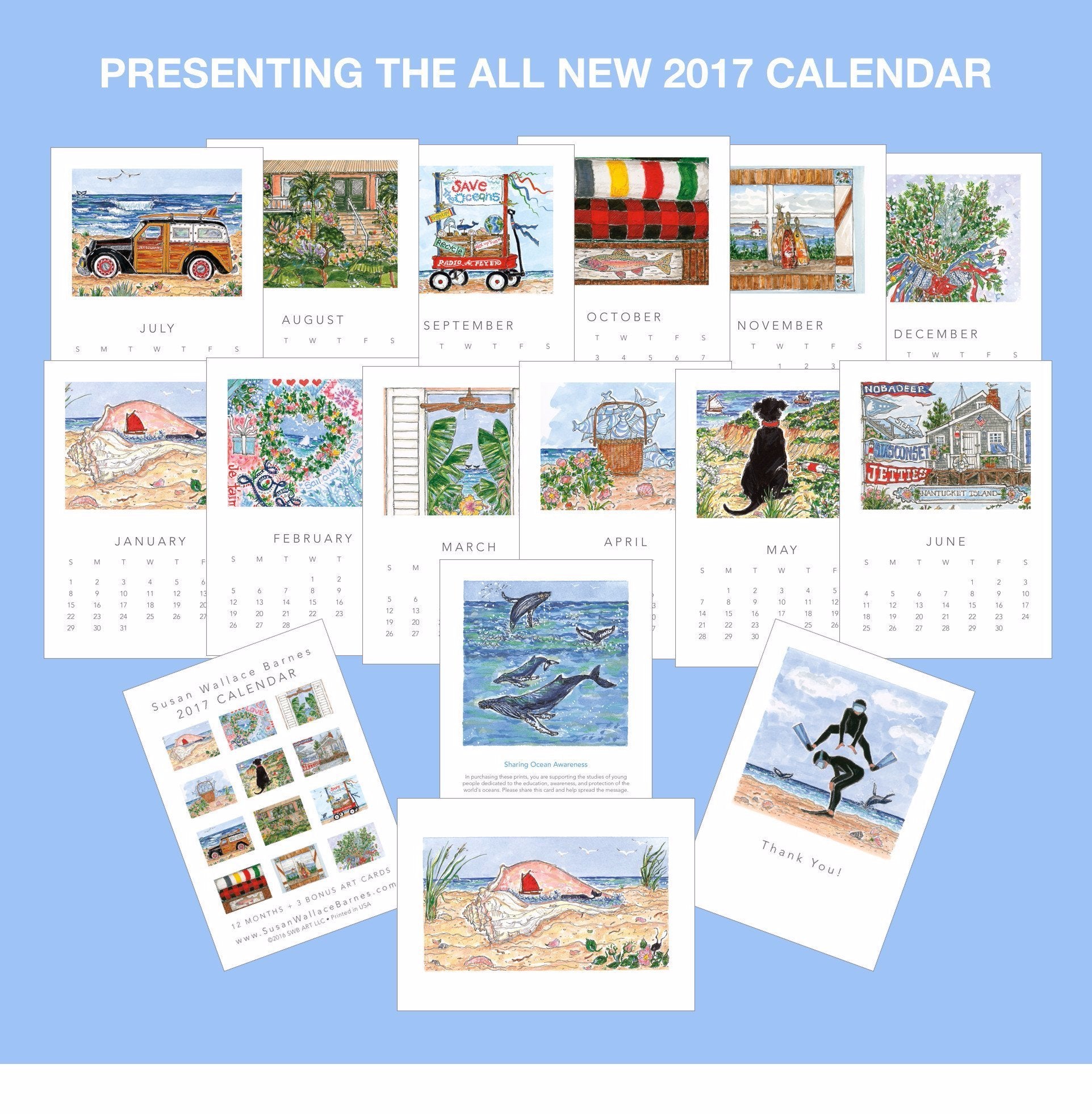 SUSAN WALLACE BARNES CALENDAR – SUSAN WALLACE BARNES CALENDARS